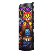 Spooky Kitty Cat Thermosbecher (Nach links gedreht)