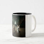 Spooky Kitty Duo: Eine unglaublich Niedliche Tasse (VorderseiteRechts)