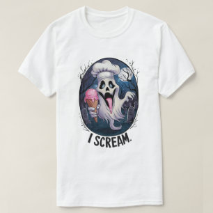 Spooky Koch Ghost Ice Rahm Halloween Funny Men's T-Shirt