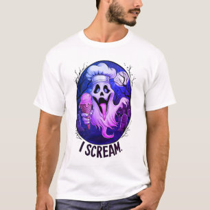 Spooky Koch Ghost Ice Rahm Halloween Funny Men's T-Shirt