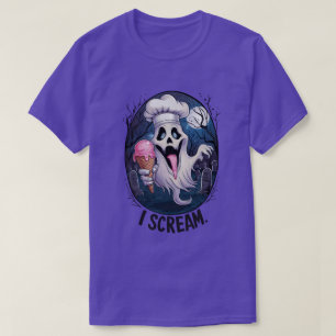 Spooky Koch Ghost Ice Rahm Halloween Funny Men's T-Shirt