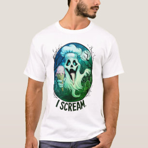 Spooky Koch Ghost Ice Rahm Halloween Funny Men's T-Shirt