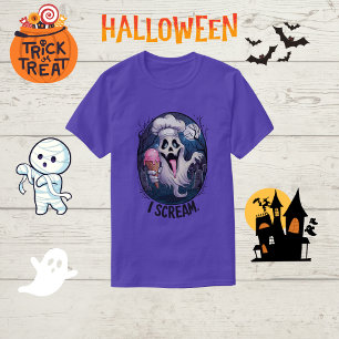 Spooky Koch Ghost Ice Rahm Halloween Funny Men's T-Shirt