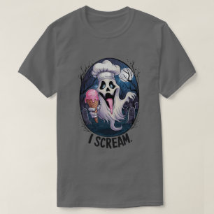 Spooky Koch Ghost Ice Rahm Halloween Funny Men's T-Shirt