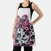 Spooky Lace Halloween Pumpkin Coquette Schürze (InSitu)