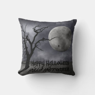 Spooky Landschaft Halloween Kissen