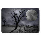 Spooky Landschaft Halloween Magnet (Horizontal)