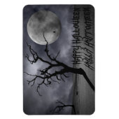 Spooky Landschaft Halloween Magnet (Vertikal)