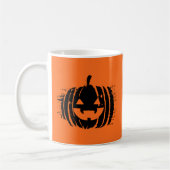 Spooky Laughing Pumpkin Head | Halloween Kaffeetasse (Links)