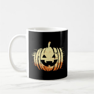 Spooky Laughing Pumpkin Head Halloween Kaffeetasse