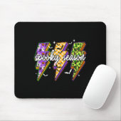 Spooky Lightning Bolt Funny Halloween Spooky Seaso Mousepad (Mit Mouse)