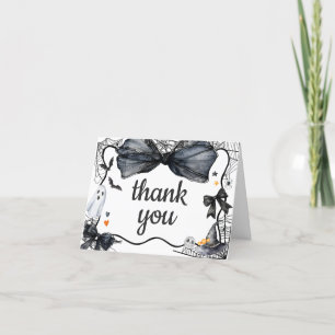 Spooky Little Boo Baby Dusche Dankeskarte