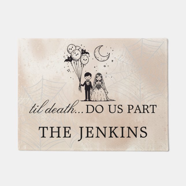 Spooky Little Couple Fußmatte (Vorderseite)