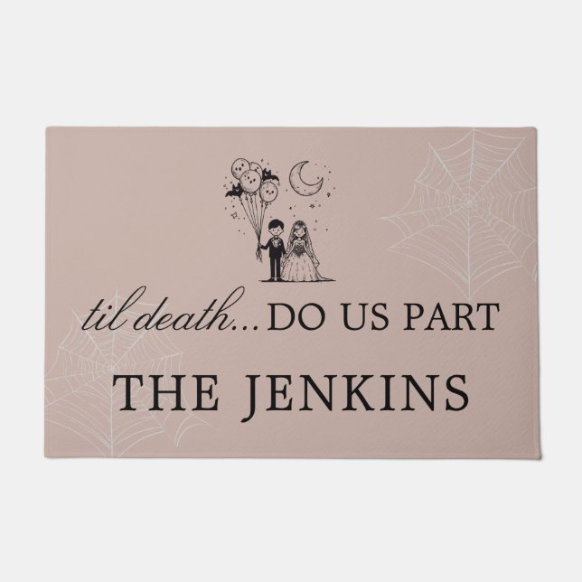 Spooky Little Couple Fußmatte (Vorderseite)