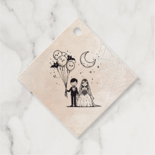 Spooky Little Couple Geschenkanhänger