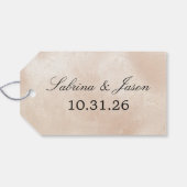 Spooky Little Couple Geschenkanhänger (Rückseite Horizontal)