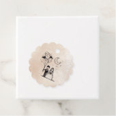 Spooky Little Couple Geschenkanhänger (Beispiel)