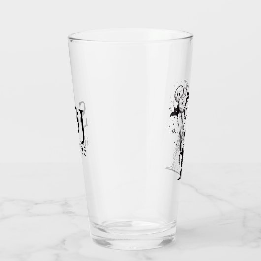 Spooky Little Couple Glas (Rechts)