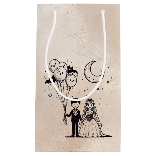 Spooky Little Couple Kleine Geschenktüte (Vorderseite)