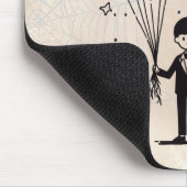 Spooky Little Couple Mousepad (Ecke)