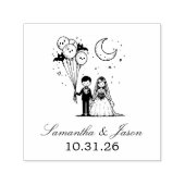 Spooky Little Couple Permastempel (Design)