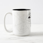 Spooky Little Couple Zweifarbige Tasse (Links)