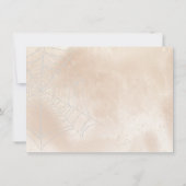 Spooky Little Save the Date Card (Rückseite)