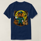 Spooky Logistics Manager Funny Halloween Hexe 2 T-Shirt (Design vorne)