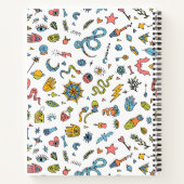 Spooky Magical Witchy Halloween  Notizblock (Rückseite)