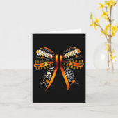 Spooky Mama Coquette Bow Pumpkin Niedlich Hallowee Karte (Gelbe Blume)