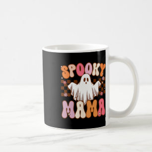 Spooky Mama Halloween Mama Ghost Kostüm Retro Groo Kaffeetasse