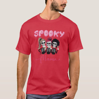 Spooky Mama Halloween Mommy and Me frid T-Shirt