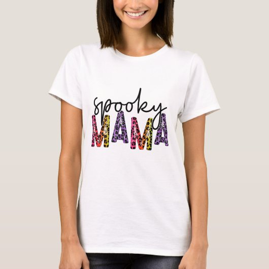 Spooky Mama - Halloween T-Shirt (Vorderseite)