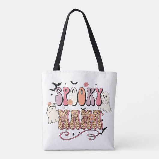 Spooky Mama Halloween Tote Bag Tasche (Rückseite)