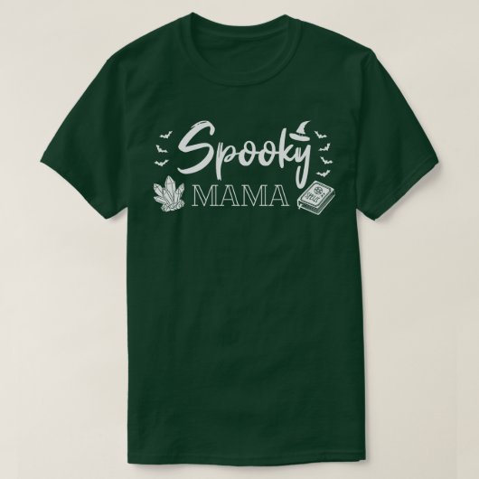Spooky Mama I T-Shirt (Design vorne)