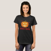 Spooky Mama Jack-o''Lantern Halloween T-Shirt (Vorne ganz)