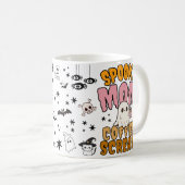 Spooky Mama Kaffee Schrei Tasse - 11oz (VorderseiteRechts)