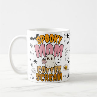 Spooky Mama Kaffee Schrei Tasse - 11oz