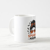 SPOOKY MAMA KAFFEETASSE (Vorderseite Links)