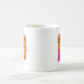 Spooky Mama - Messy Bun Skull Kaffeetasse (Mittel)