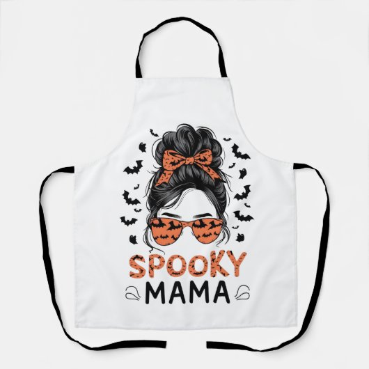 SPOOKY MAMA SCHÜRZE (Vorderseite)