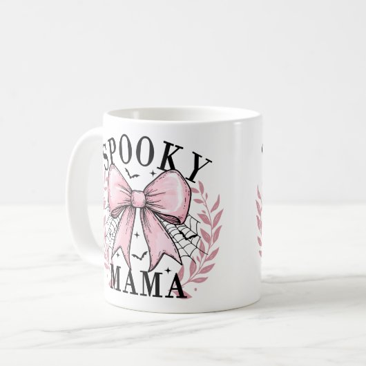 Spooky Mama Tasse (Vorderseite Links)