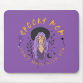 Spooky Mama vermasselt nicht mit ihr Mousepad (Vorne)