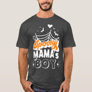 Spooky Mamas Junge Spooky Halloween T-Shirt