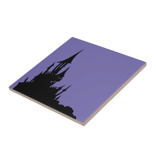 Spooky Mansion Halloween Keramik Tile Fliese (Seite)