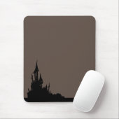 Spooky Mansion Halloween Mousepad (Mit Mouse)