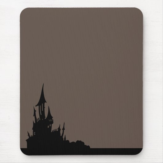 Spooky Mansion Halloween Mousepad (Vorne)
