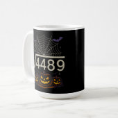 Spooky Math Halloween 1999 Design Kaffeetasse (Vorderseite Links)