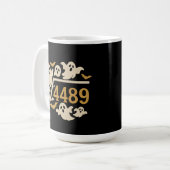 Spooky Math Halloween 1999 Design Kaffeetasse (Vorderseite Links)