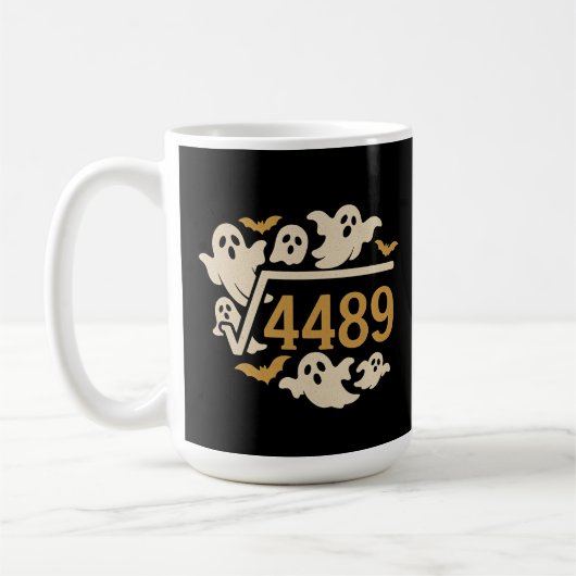 Spooky Math Halloween 1999 Design Kaffeetasse (Links)